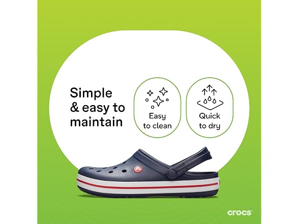 Crocs Crocband Clog,Navy,8 M US