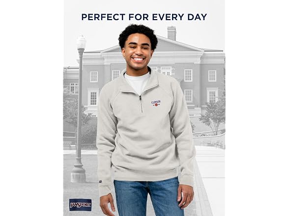 JanSport NCAA Rival Quarter-Zip Sweatshirt