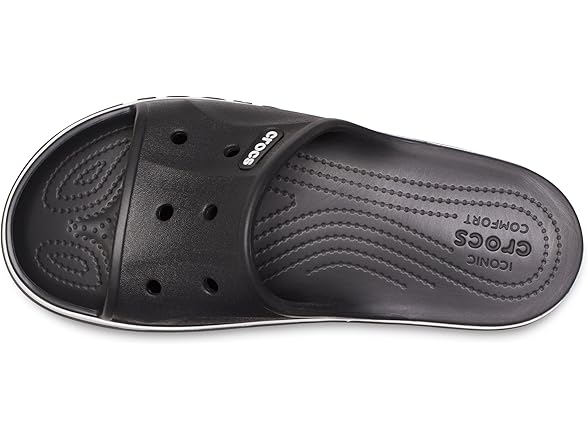 Crocs Bayaband Unisex Slide Black/White