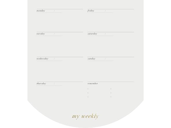 Mead Undated Planner 6" x 8"