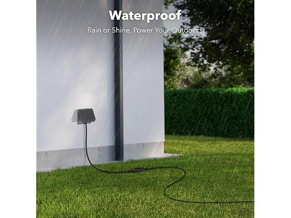 BN-LINK 15 ft Indoor/Outdoor Extension Cord 16/3 SJTW, Blac