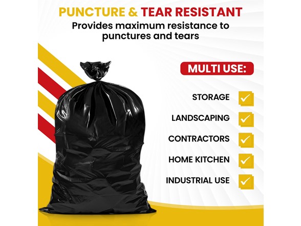 42 Gallon 3 Mil Contractor Trash Bag