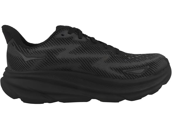 Hoka Women's Clifton 9 Black/Black 9