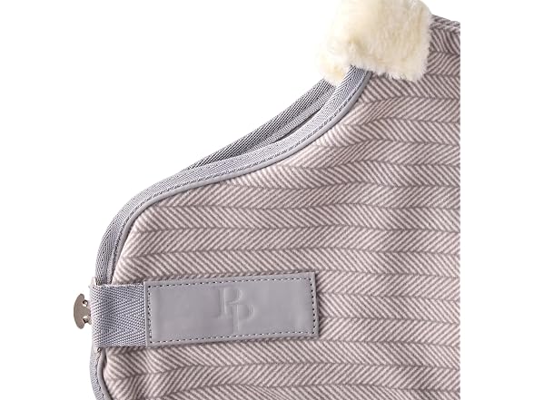 Pet Passion The Polar Fleece Coat,  Medium, Dove Gray