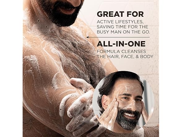CHI Pour Homme 3-in-1 Cleansing Wash