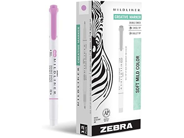 Zebra Pen Mildliner Double Ended Highlig