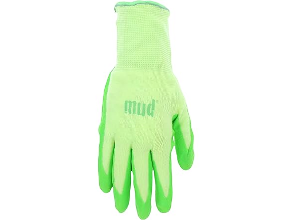 MUD 021K Nitrile Coated Gloves, Kiwi - Gallery 2
