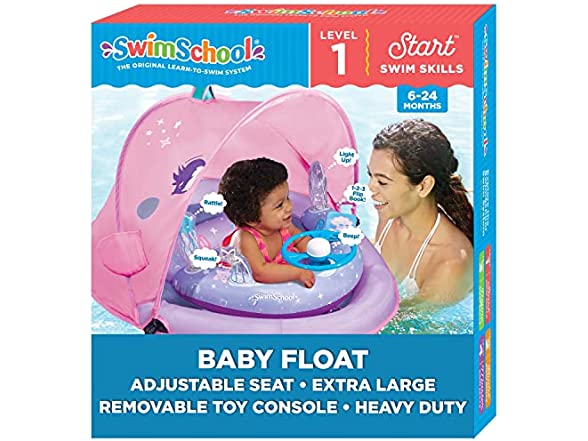 SwimSchool Baby Pool Float 6-24 Months
