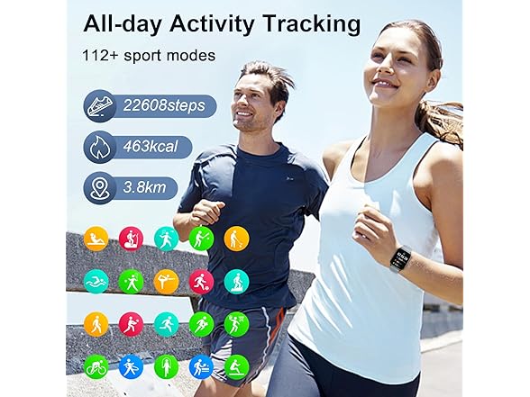 Kimeag Fitness Smart Watch for Men/Women