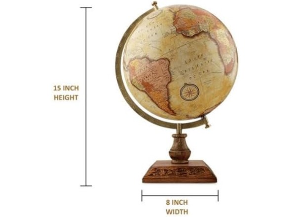 World Globe with Gulf of America
