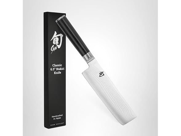 Shun Classic 6.5" Nakiri Knife, Handcrafted Japanese Knife
