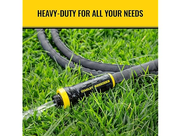 Heavy-Duty EXOJACKET Fabric Garden Hose