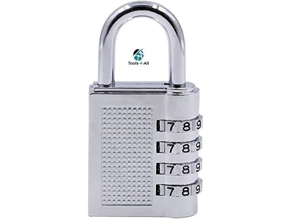 CJSJ Combination Lock 3-inch Padlock 4 Digit