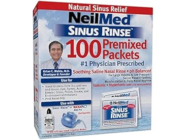$7.99, Was $14.99, 46% Off! NeilMed Sinus Rinse 100 Premixed Packets dealfomo