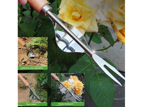 BERNIE ANSEL GAR-30 (2 Pack) Garden Weeder Hand Tool