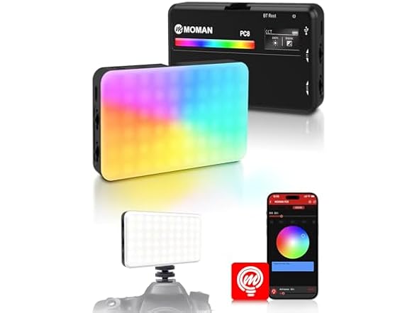 Moman LED Camera Light