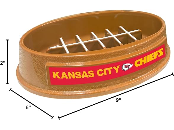 NFL Super-Bowl Kansas City Chiefs Slow Feeder