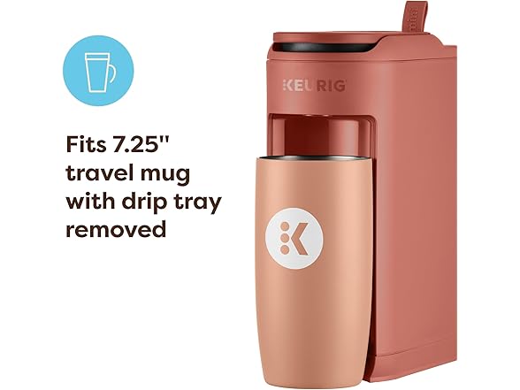 Keurig K-Mini Mate Single Serve K-Cup Coffee Maker- Red