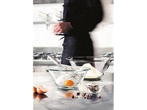 Bormioli Rocco Mr. Chef Salad Bowl, 17-Ounce