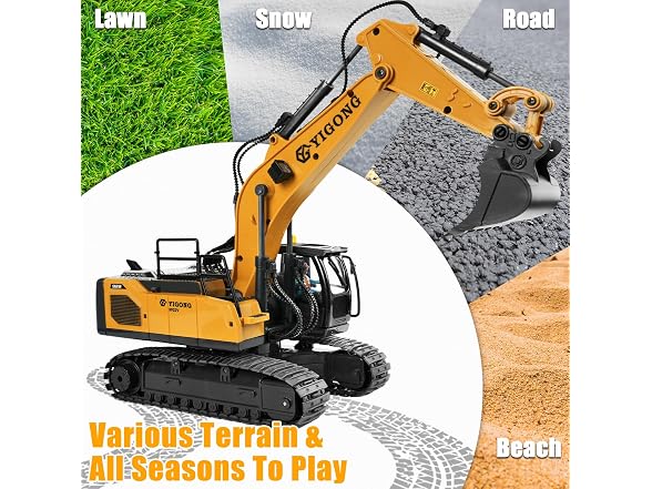 KIZJORYA Remote Control Excavator