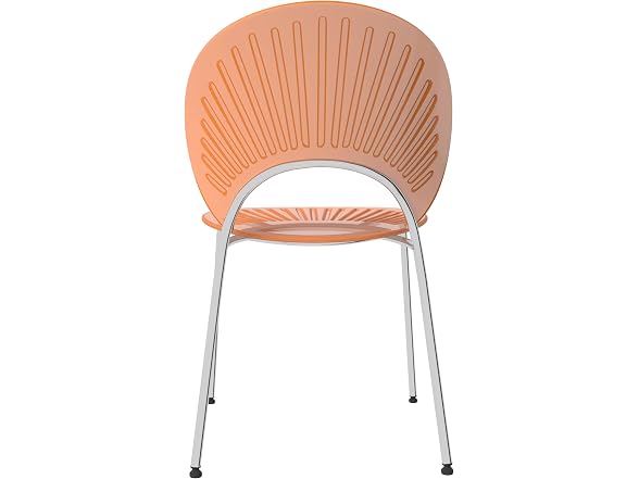 LeisureMod OC20A2 Opulent Dining Chair Amber