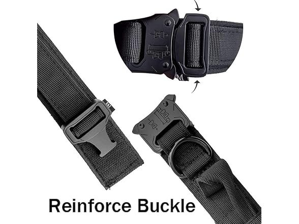 Buyter Reflective Nylon Tactical Dog Collar