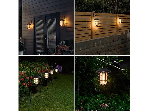 Bronze Color Wall Lantern 2 Pack