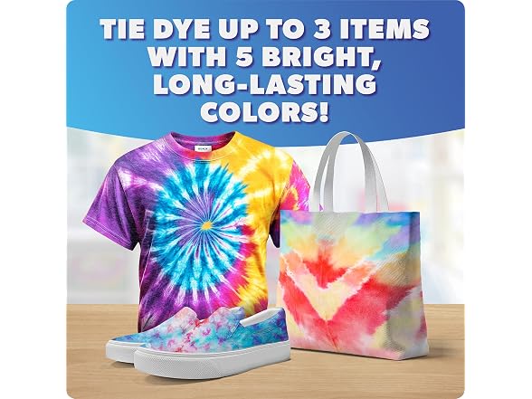 Blue Marble Tie-Dye Dotz 10-Piece 