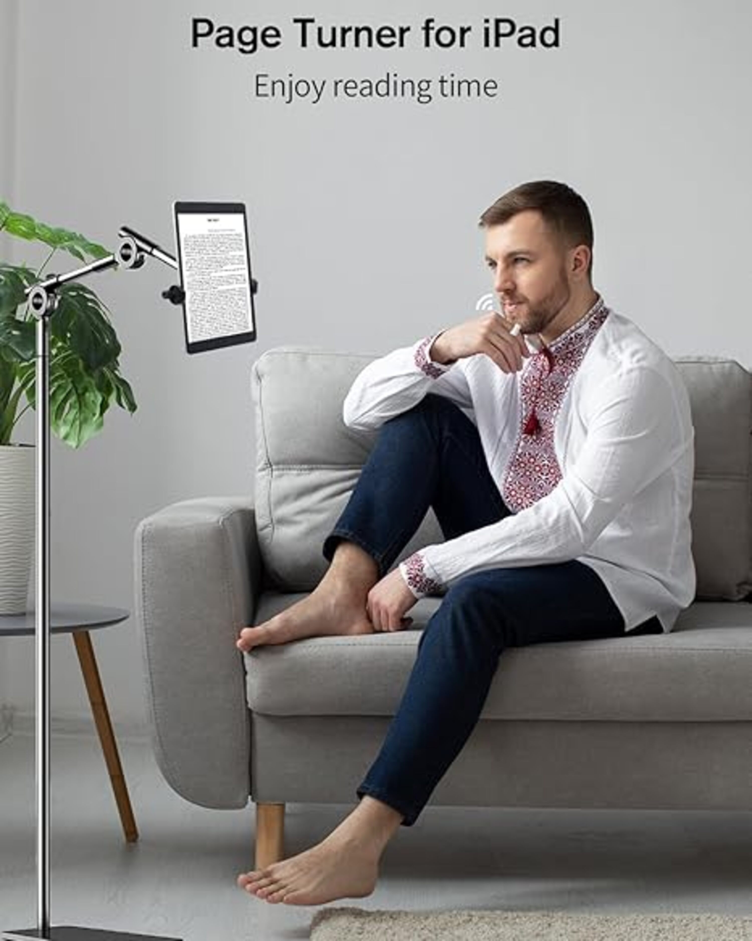 Bluetooth Page Turner Scrolling Ring - Gallery 19