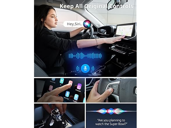 UBeesize Wireless CarPlay Adapter