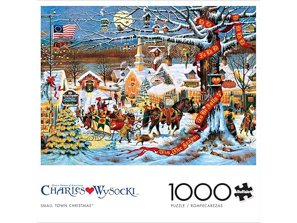 Buffalo Games - 1000 Piece Jigsaw Puzzle Holiday