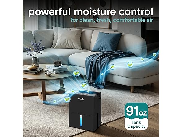 SereneLife Thermoelectric & Desiccant Dehumidifier