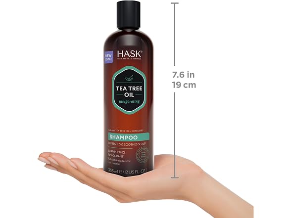 HASK Tea Tree Oil Rosemary Shampoo and Conditioner