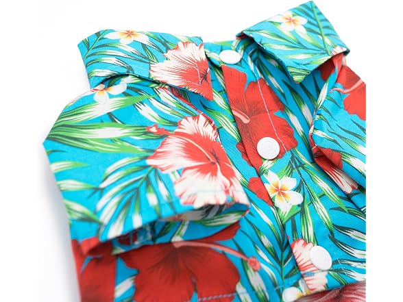 United Pups Hawaiian Shirt for Dogs Small to