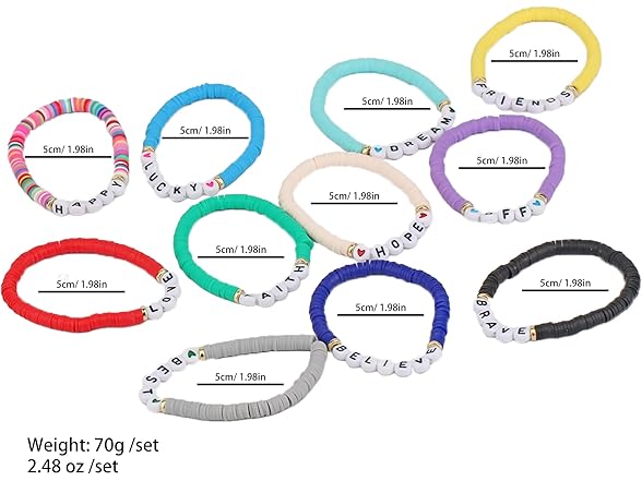 HOLSJ Friendship Bracelet Kit Friendship