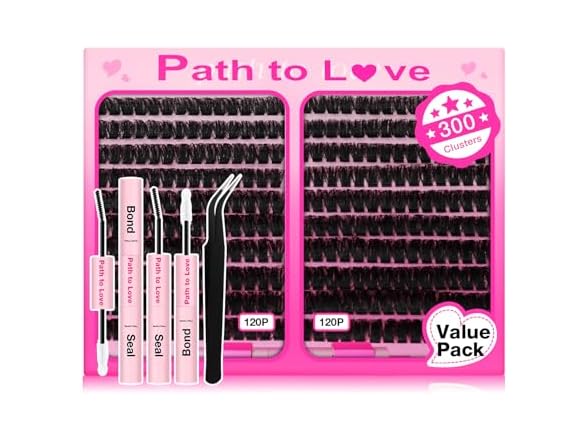 Path to Love NS4210025 lash clusters kit