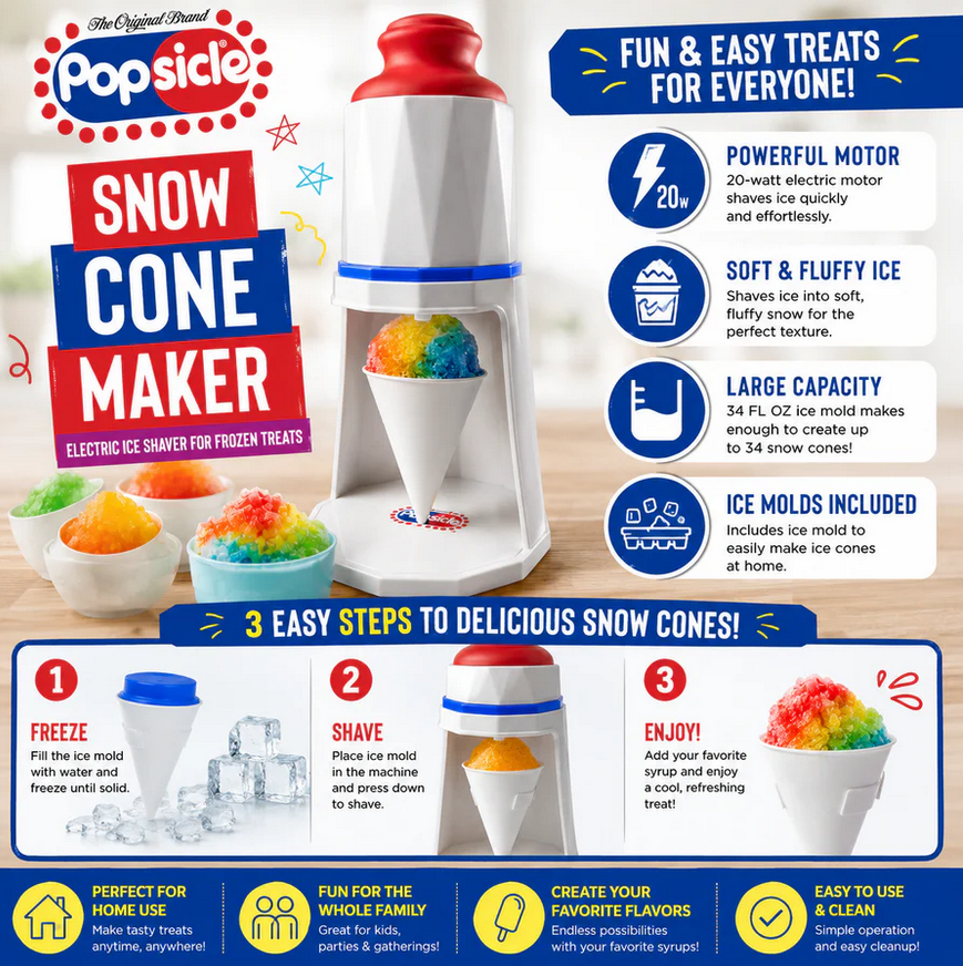 Popsicle Snow Cone Maker - Gallery 8