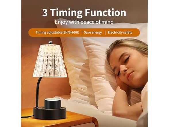 Crystal Candle Warmer Lamp