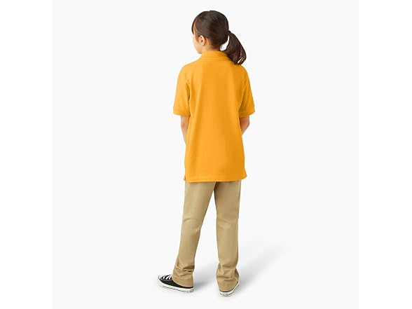 Dickies Boys (L) Short Sleeve Pique Polo