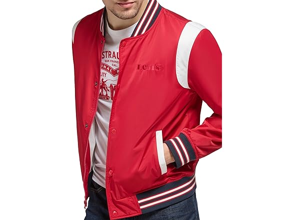 Levi's Men Varsity Bomber Jacket (XXL)