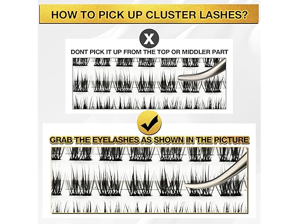 168PCS Lash Cluster Essential Kit