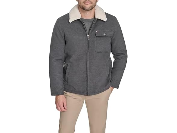 Tommy Hilfiger Men Wool Blend Jacket