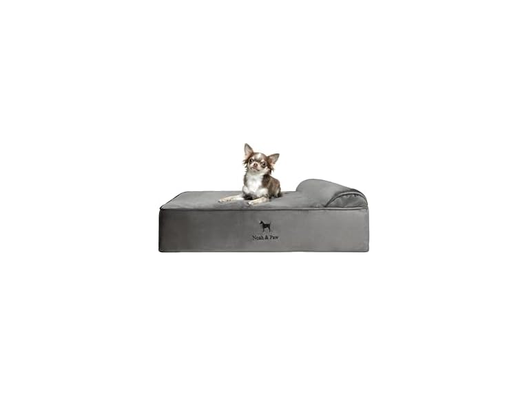 NOAH & PAW CL-VE-GRY-M M NOAH & PAW Dog Bed - Classic