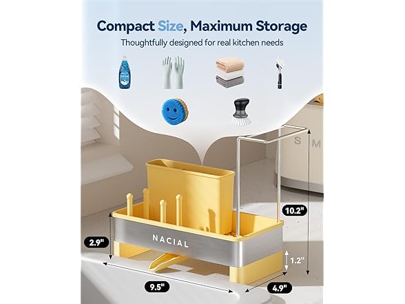Nacial Sponge Holder for Kitchen