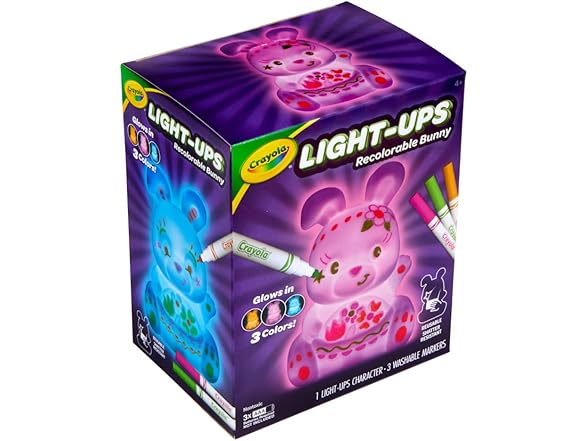 Crayola Light-Ups - Light Up Toy Bunny