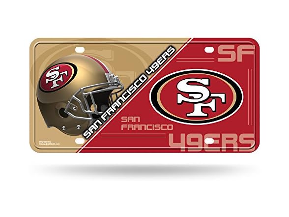 San Francisco 49ers License Plate