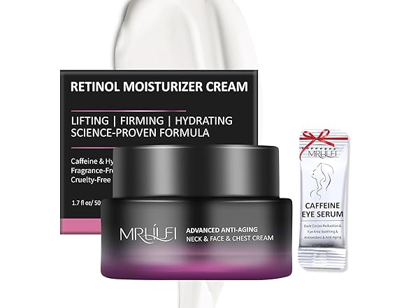 Mr Lilei 4 in 1 Retinol Moisturizer Cream