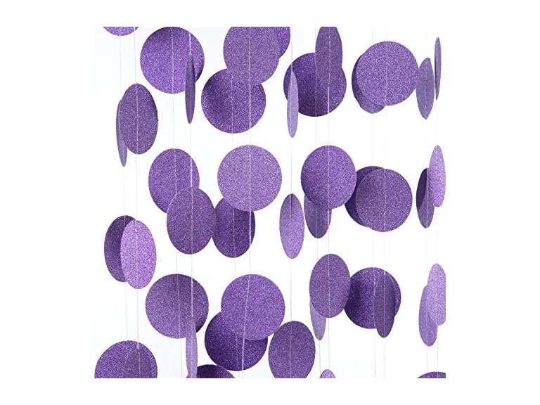 MOWO Streamer Paper Garland Hanging