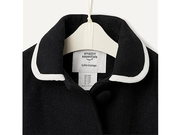 Girls Wool Blend Dress Coat | Your Color Choice