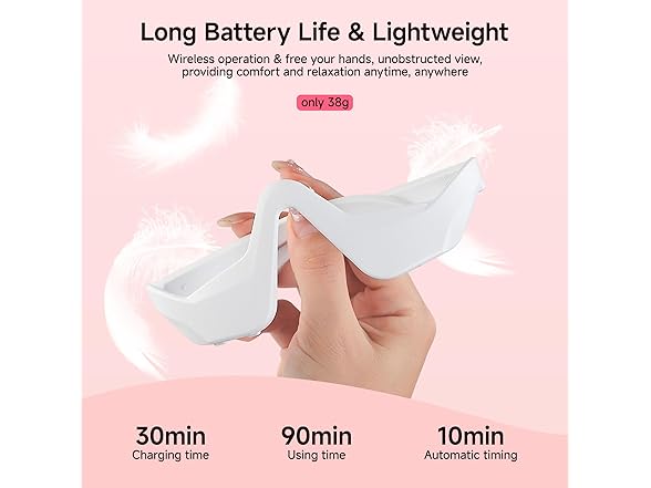 Under-Eye Red Light Therapy Device